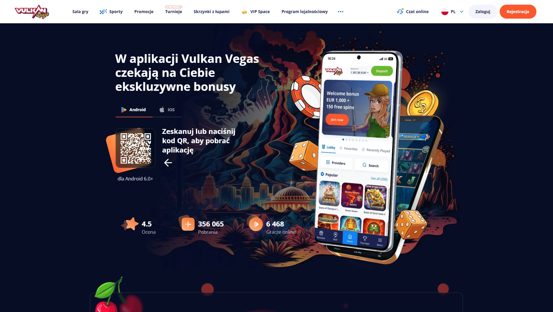 Graj mobilnie z Vulkan Vegas – rozrywka zawsze pod ręką! Graj mobilnie z Vulkan Vegas – rozrywka zawsze pod ręką!